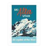Ski Alta Utah vintage poster (Print Only) thumbnail