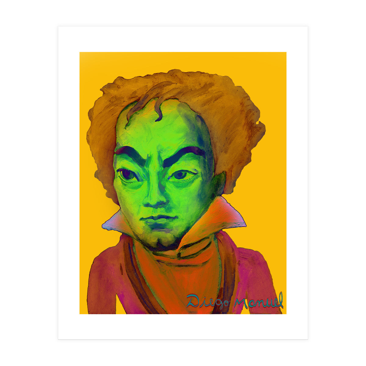 Beethoven Multicolor 4 (Print Only)