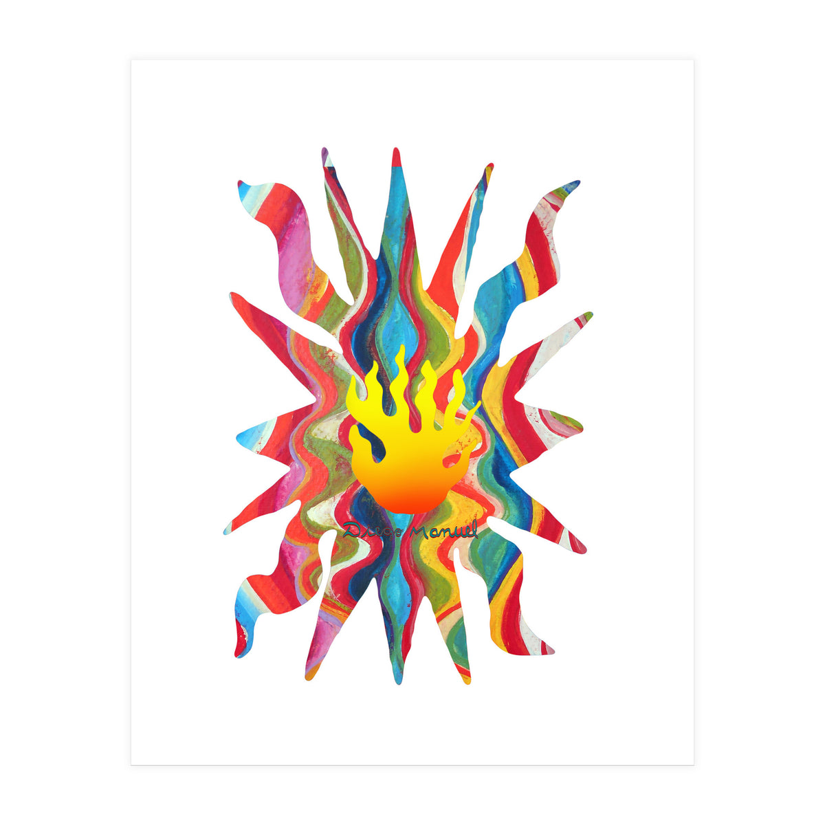 Fuego 30 Copia (Print Only)