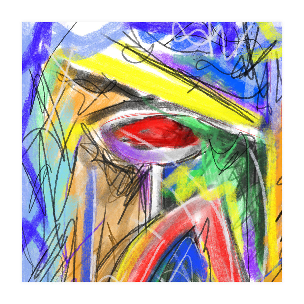 color cup (Print Only)