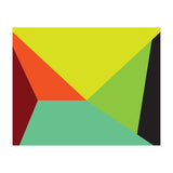 Geometric Shapes No. 31 -  yellow, orange & green (Print Only) thumbnail