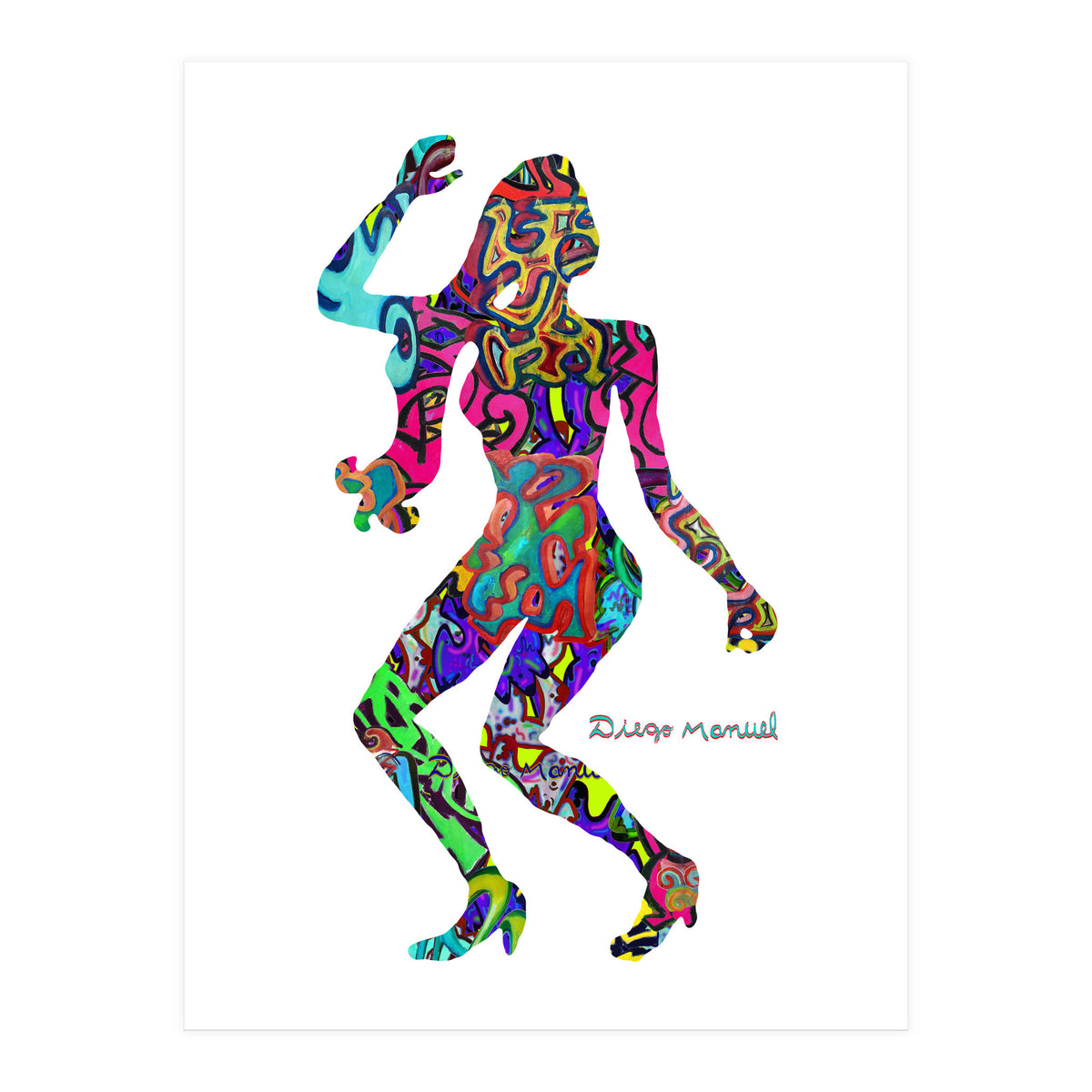 Dance Girl B 24  (Print Only)