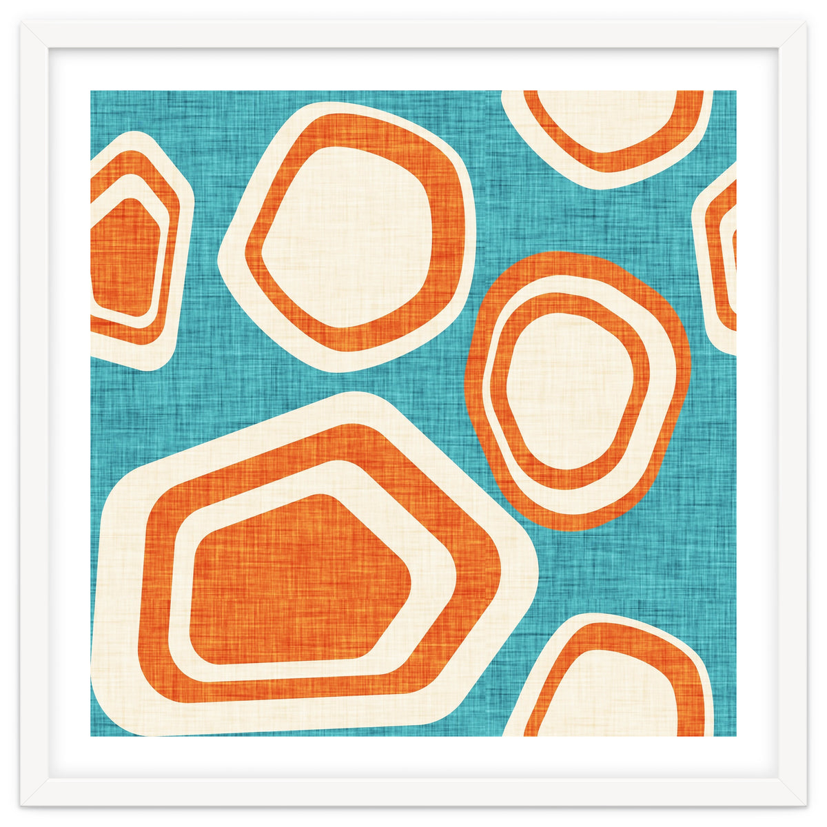 Day At The Lake Blue Orange