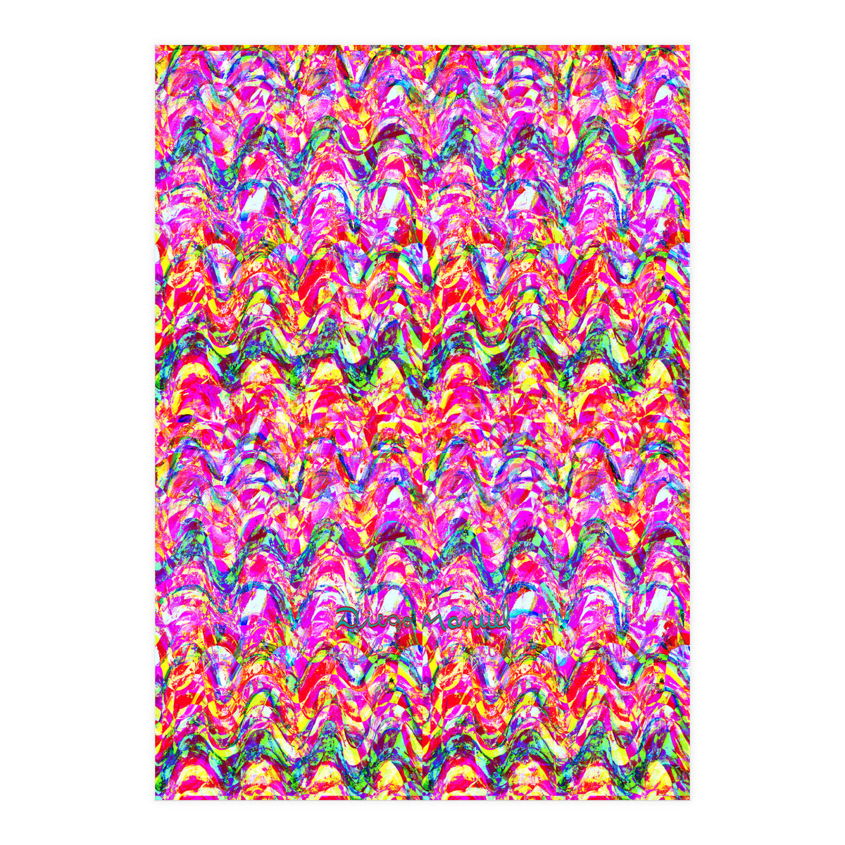 Pop abstract color full (Print Only)