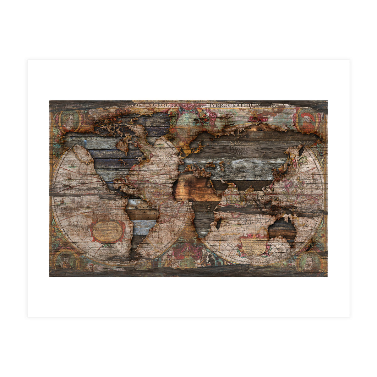 Reclaimed Map (Print Only)
