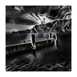 Pier at a smokey night. (Print Only) thumbnail