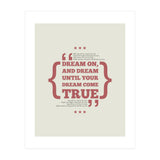 Dream On (Print Only) thumbnail