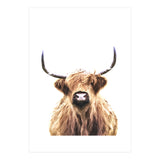 Highland Cow Portrait (Print Only) thumbnail