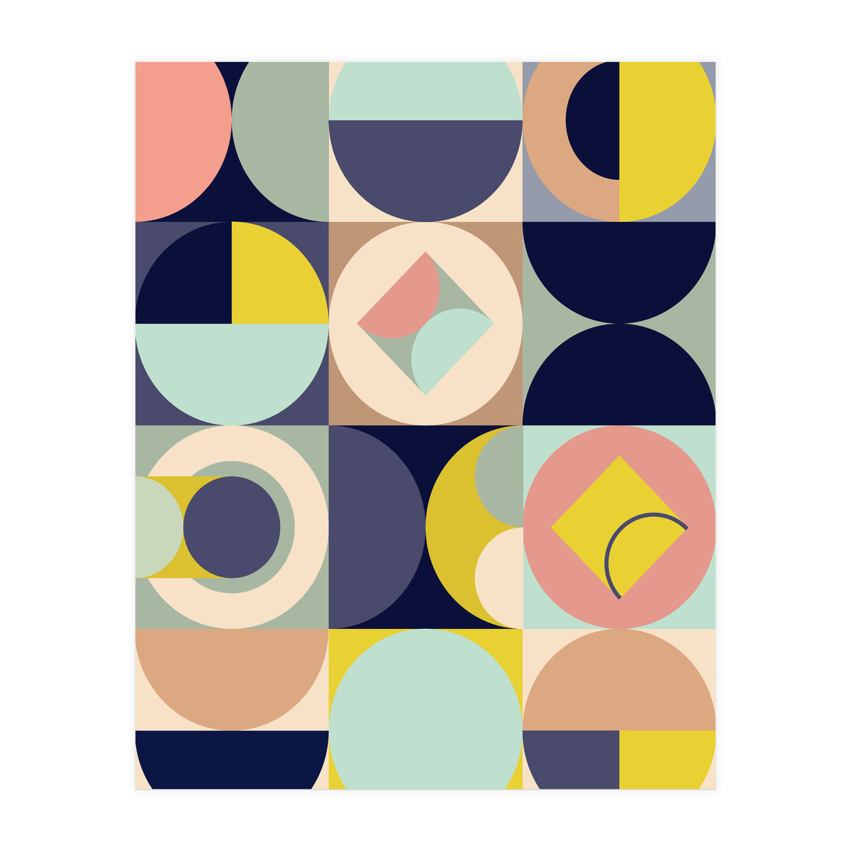 Mescolanza - Rebelion of Geometrica  (Print Only)