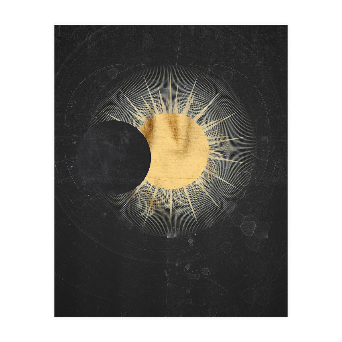 Vintage Cosmos: Solar Eclipse (Print Only)