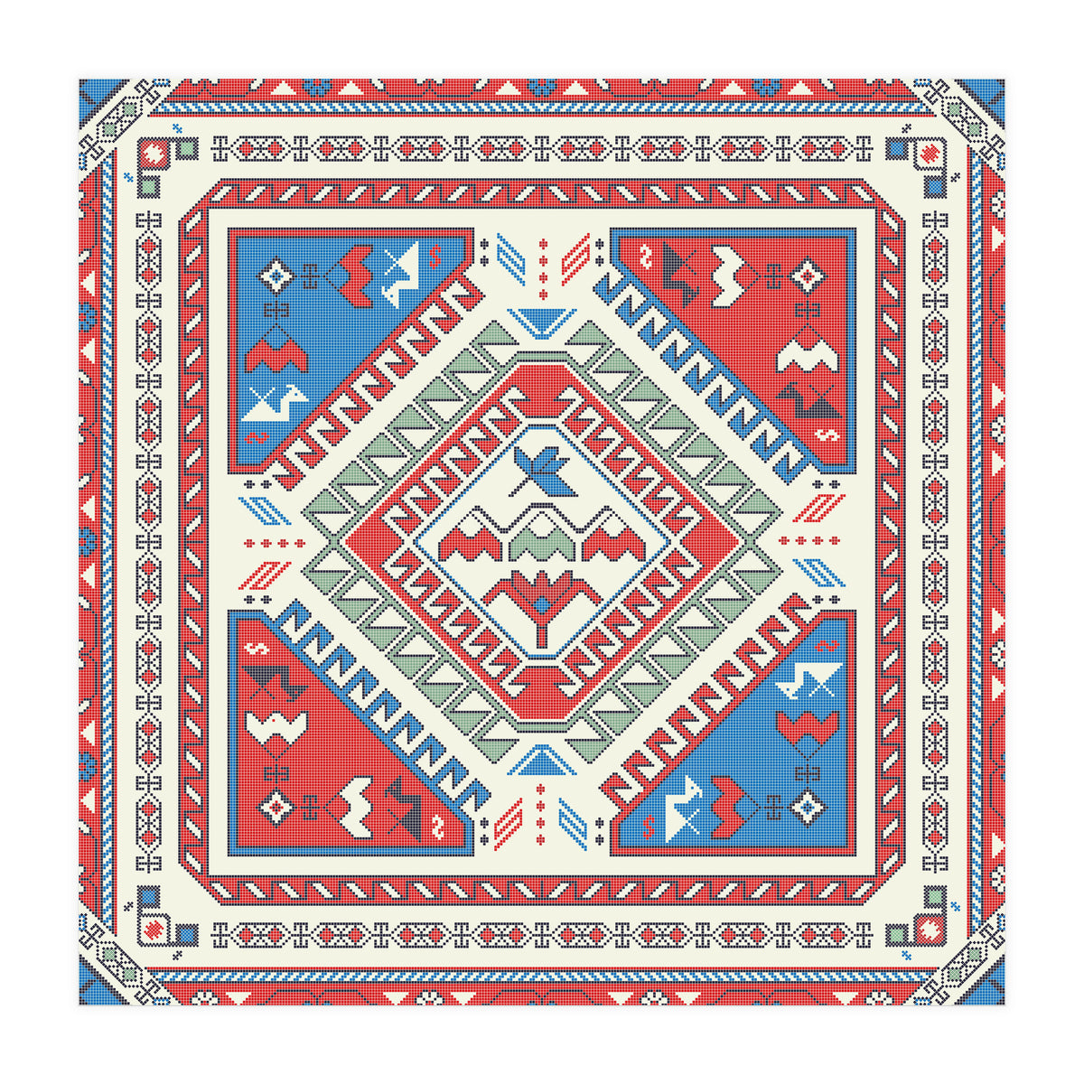 Georgian rug 1 (Print Only)