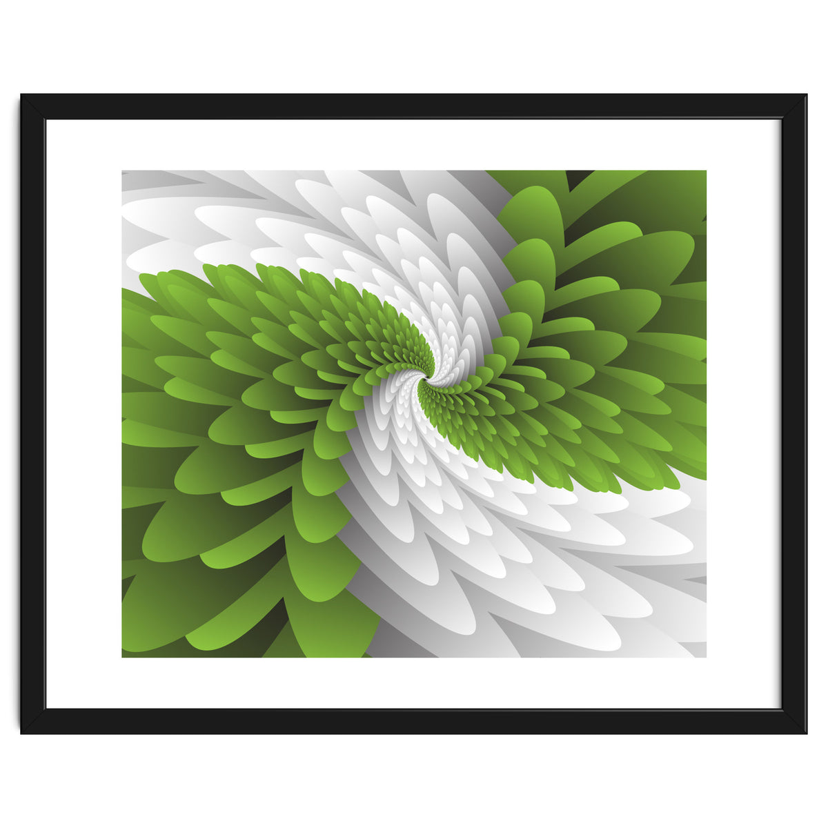 Green Majestic Wings