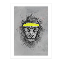 Hipster Lion (Print Only)