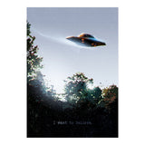 I Want To Believe Displate (Print Only) thumbnail