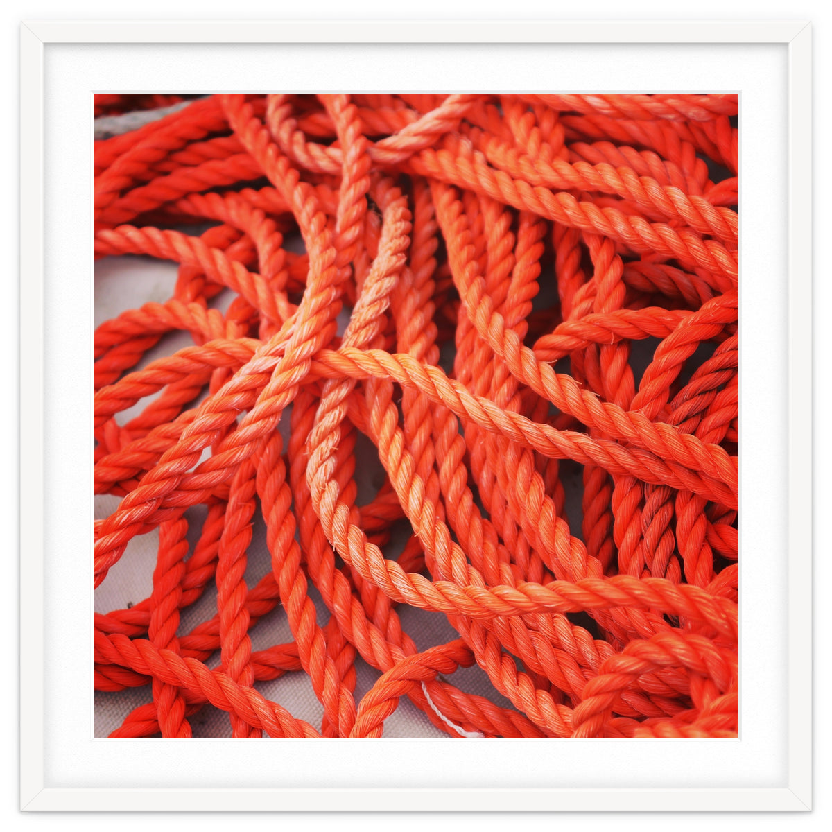 Orange ropes