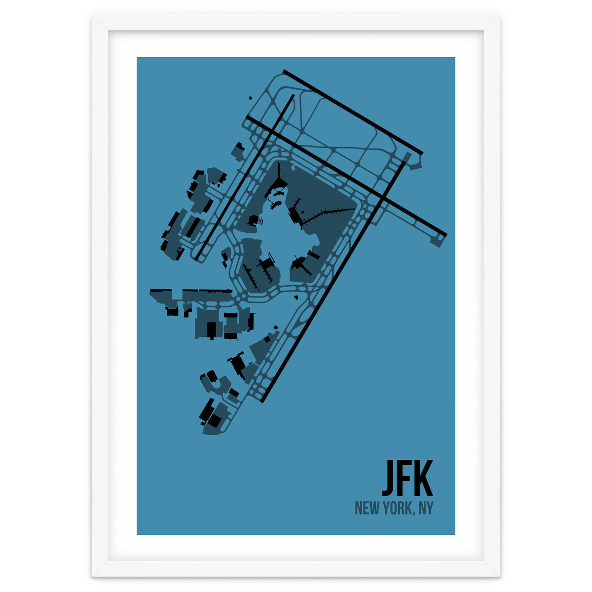 New York JFK Airport Layout