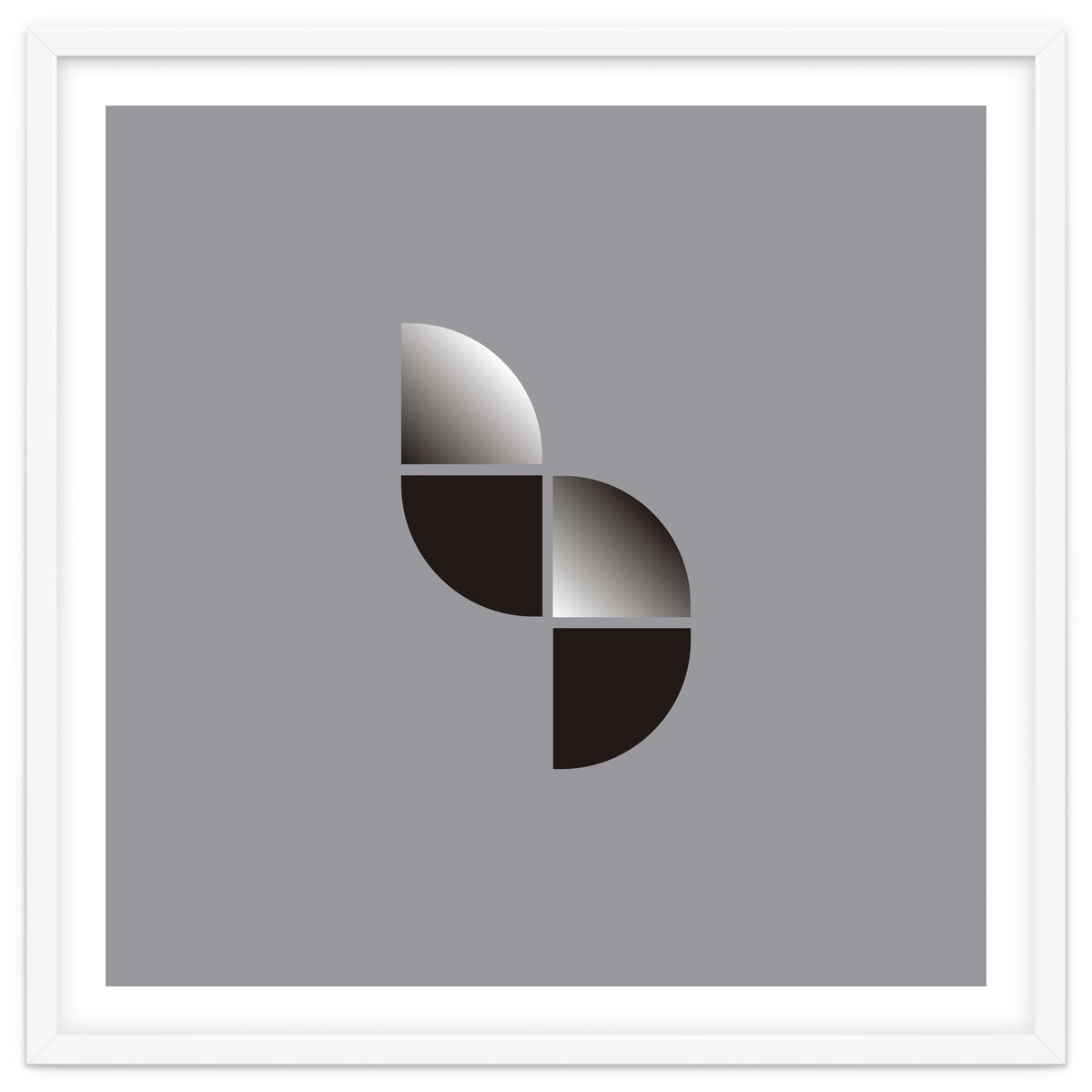 Abstract modern BW32