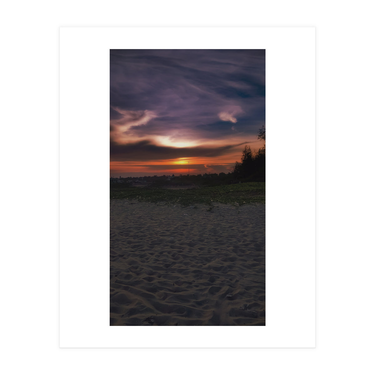 Beautiful Sunset View Point (Print Only)