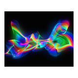 Abstract Colorful Flame Waves (Print Only) thumbnail