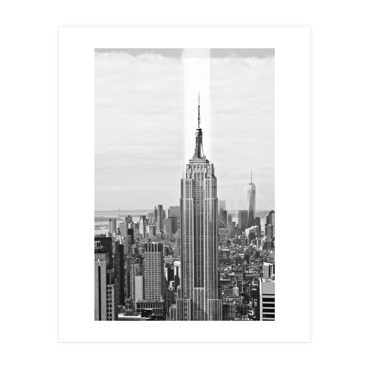 Empire State Building, Reflections in New York (Print Only)