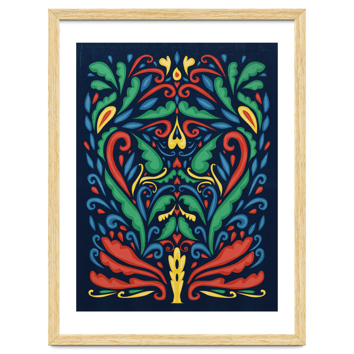 Art Nouveau Folk Art Style