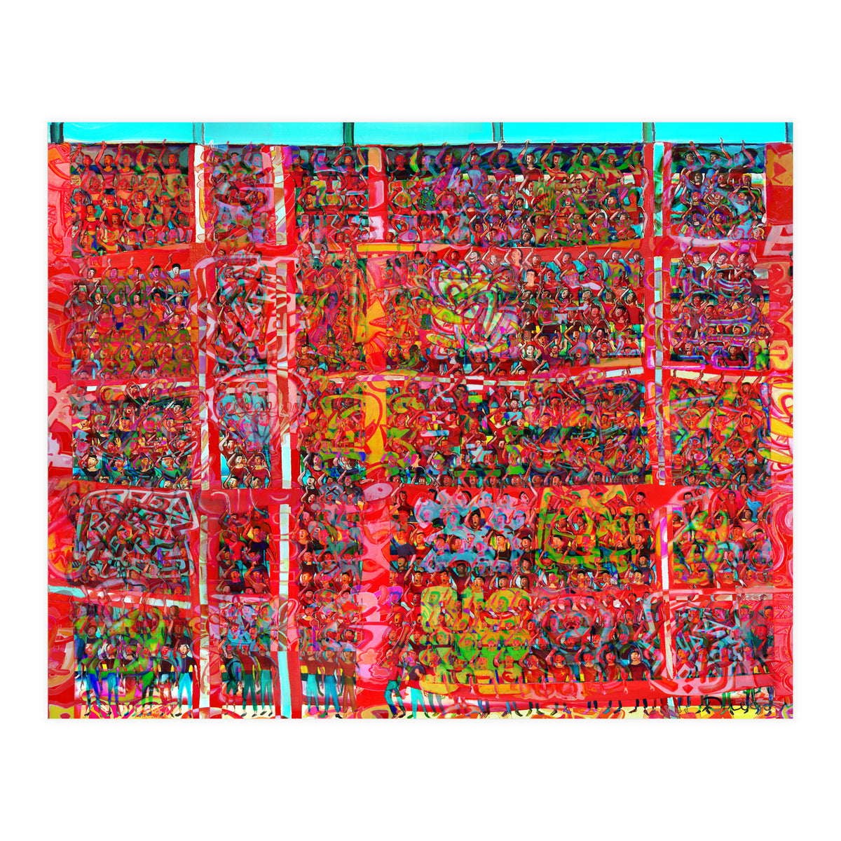 Gran Hinchada Roja 7 (Print Only)