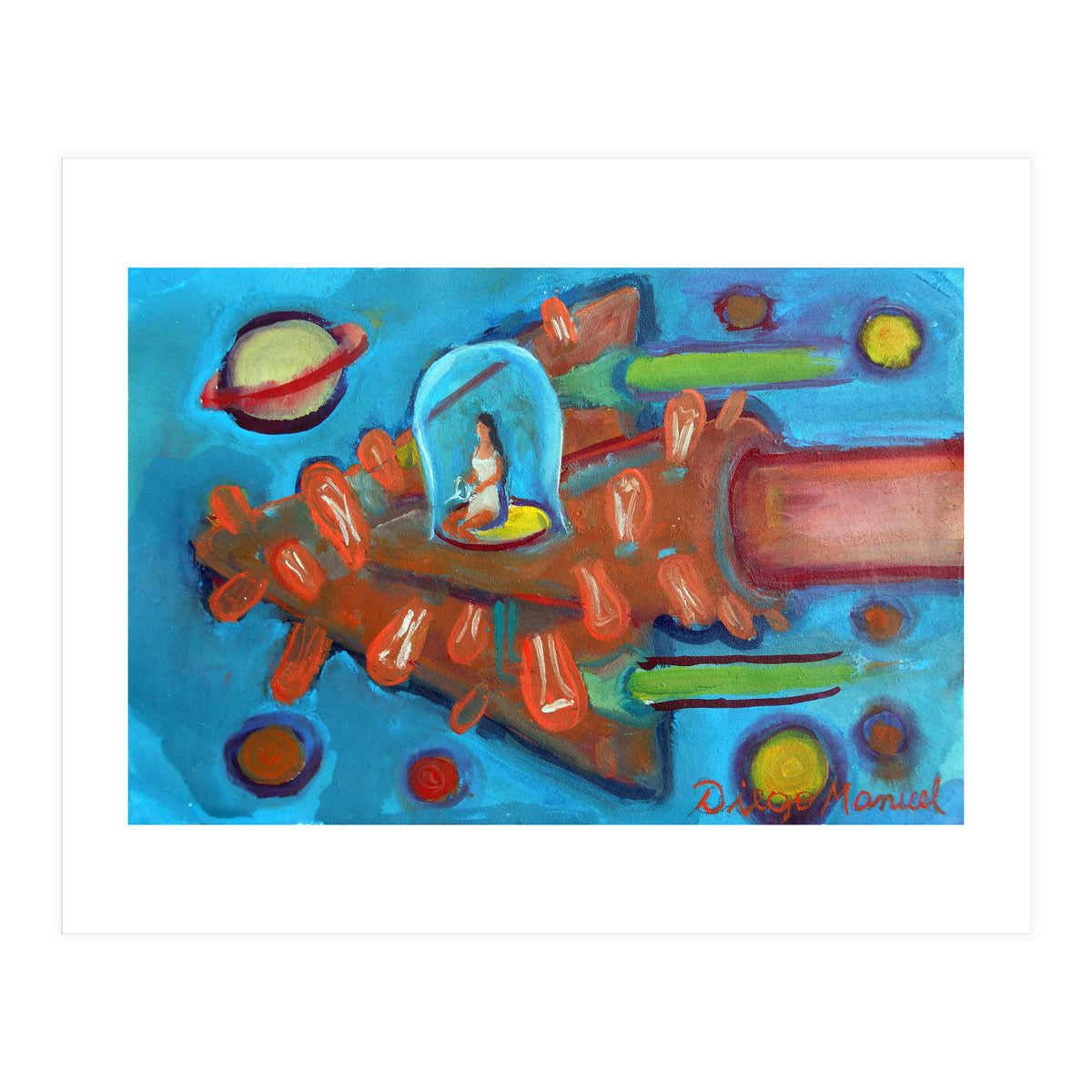 Viajera Del Espacio (Print Only)