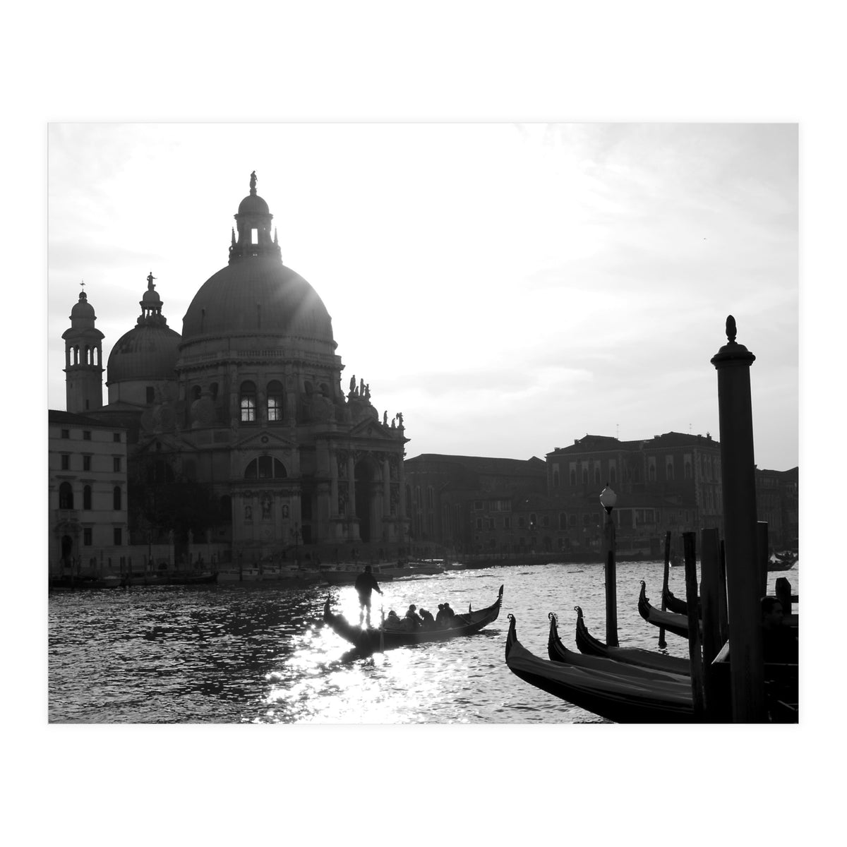 Romantic Venice Gondula  (Print Only)