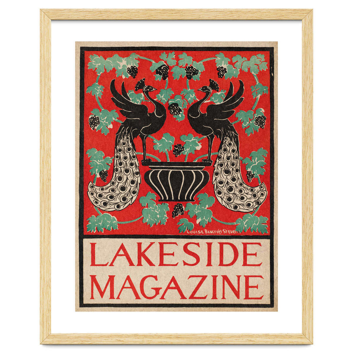Lakeside Magazine (With Peacocks)