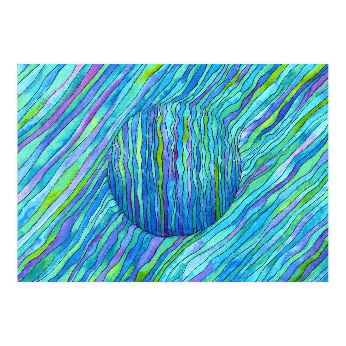 Down the drain (Print Only)