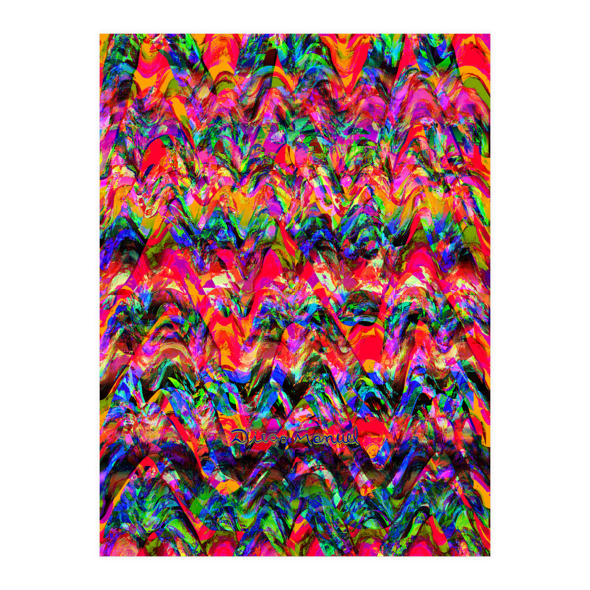 New Graffiti B 72 (Print Only)