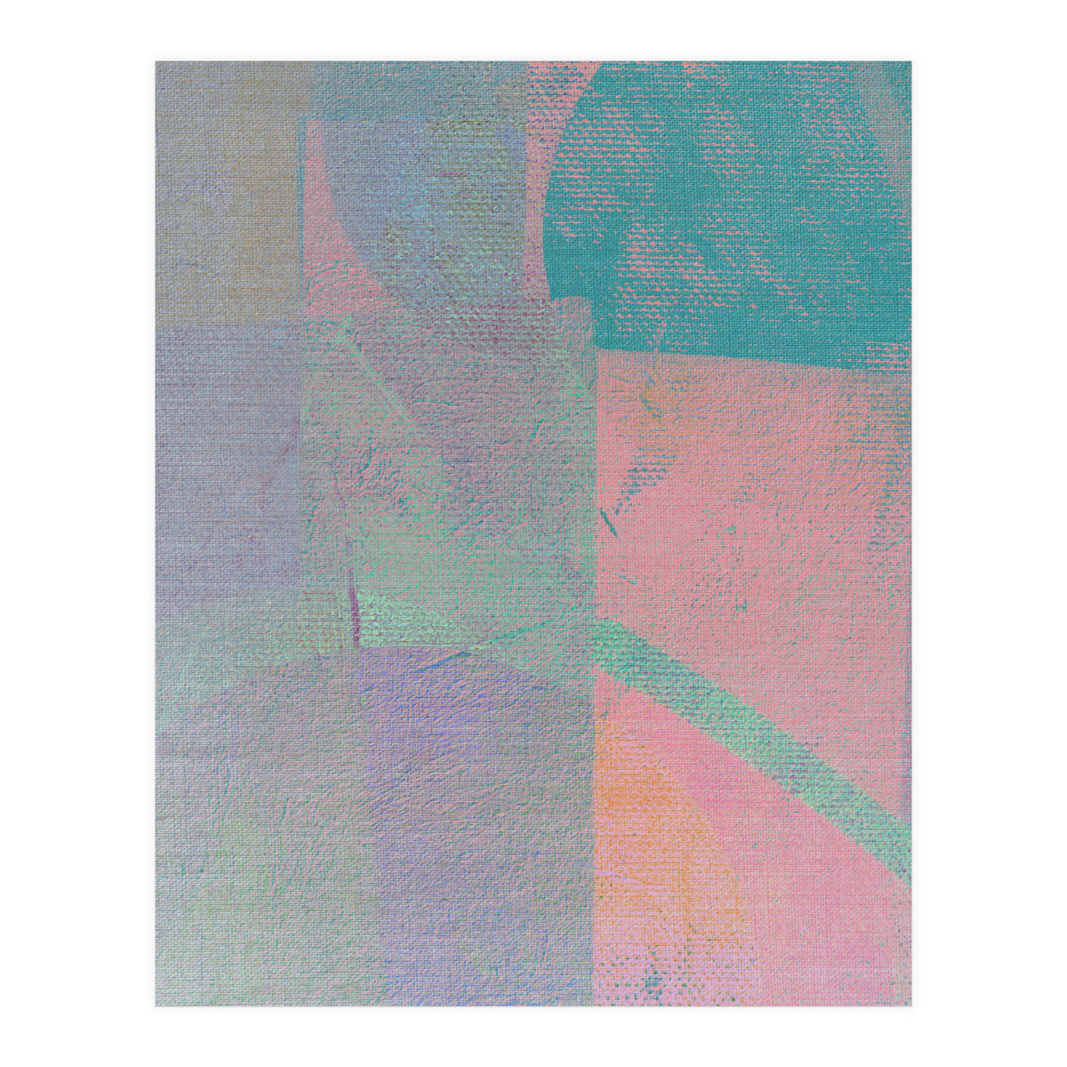 Fog In Downtown (1) (Print Only)