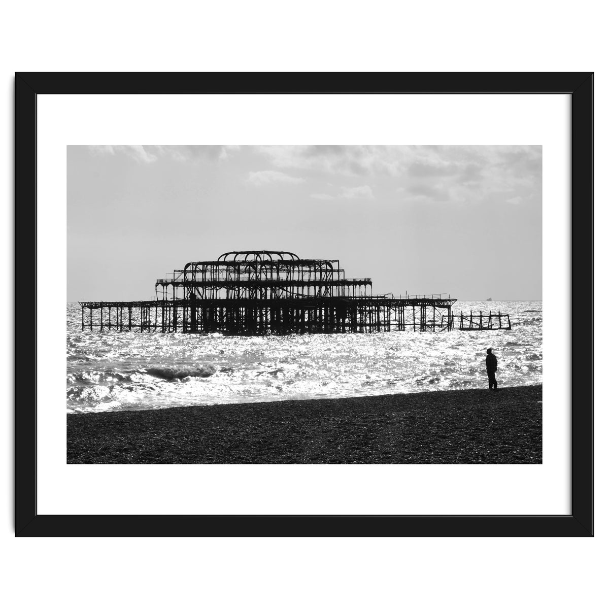 Brighton Old Pier Beach Structure