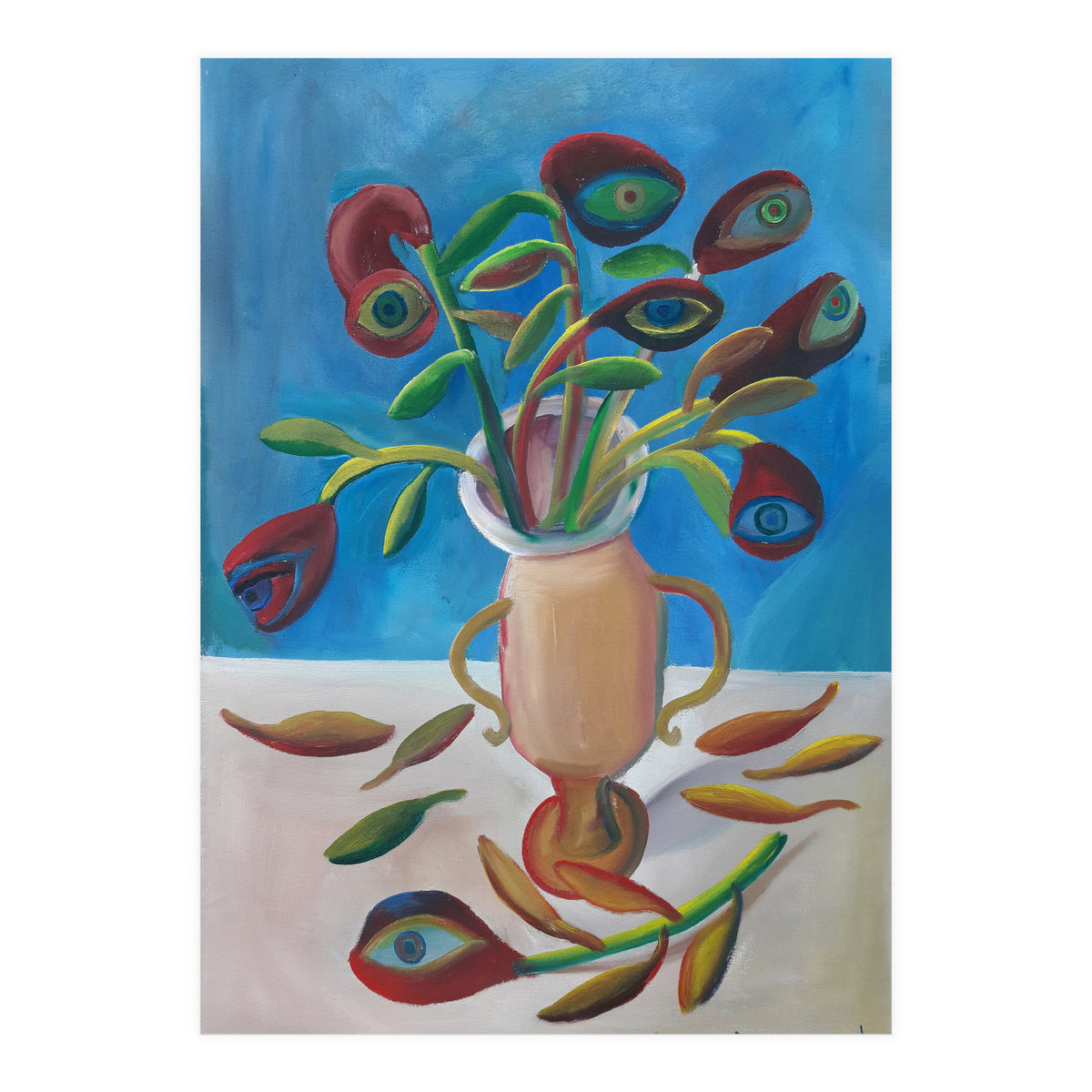 Flores Ojos (Print Only)