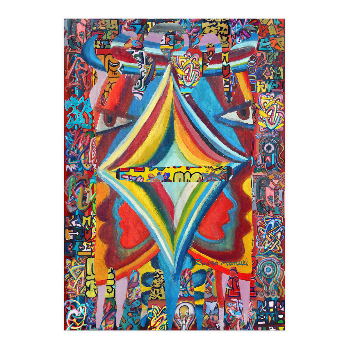 Graffiti Digital Nuevo 2023 50 (Print Only)