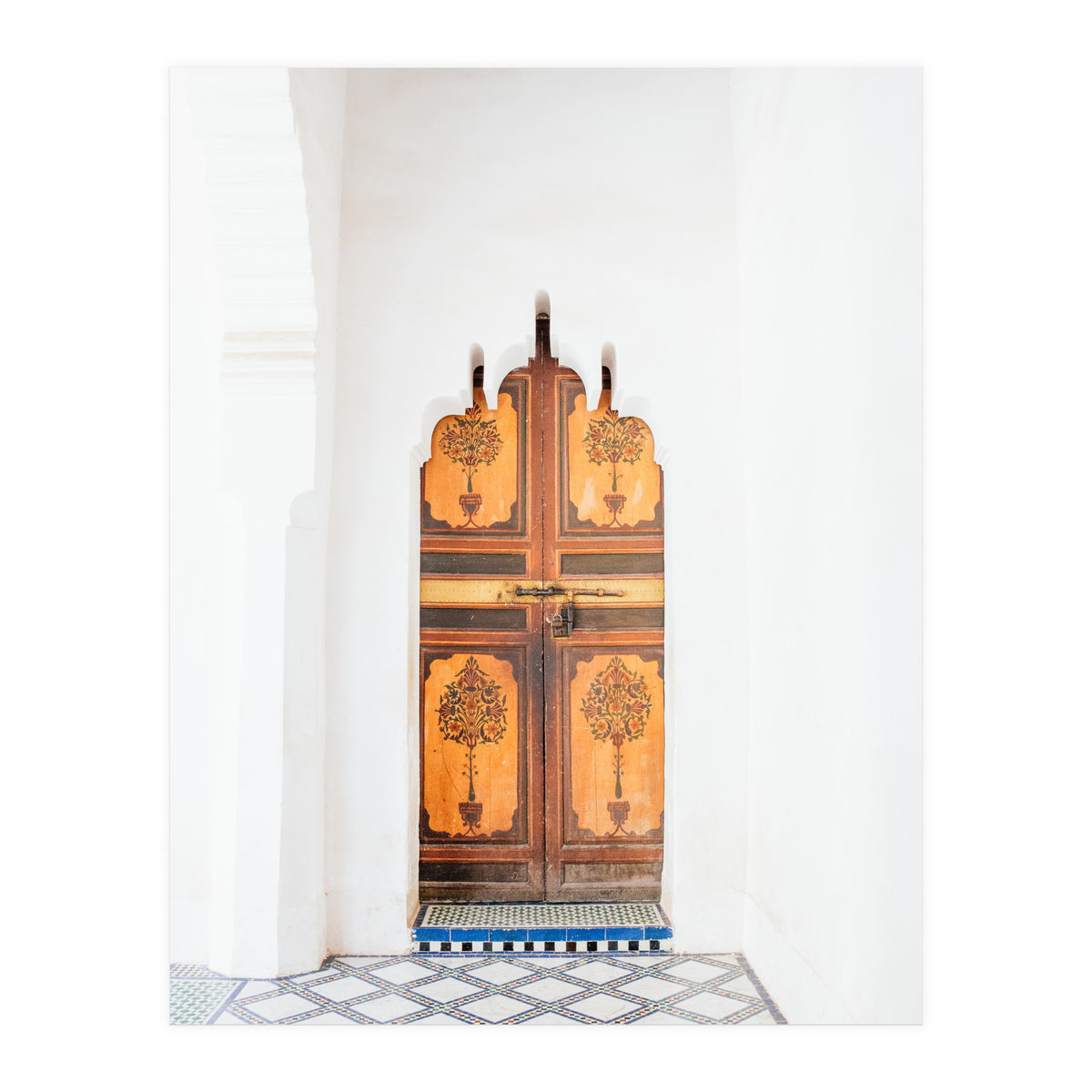 Ancient Moroccan Door (Print Only)