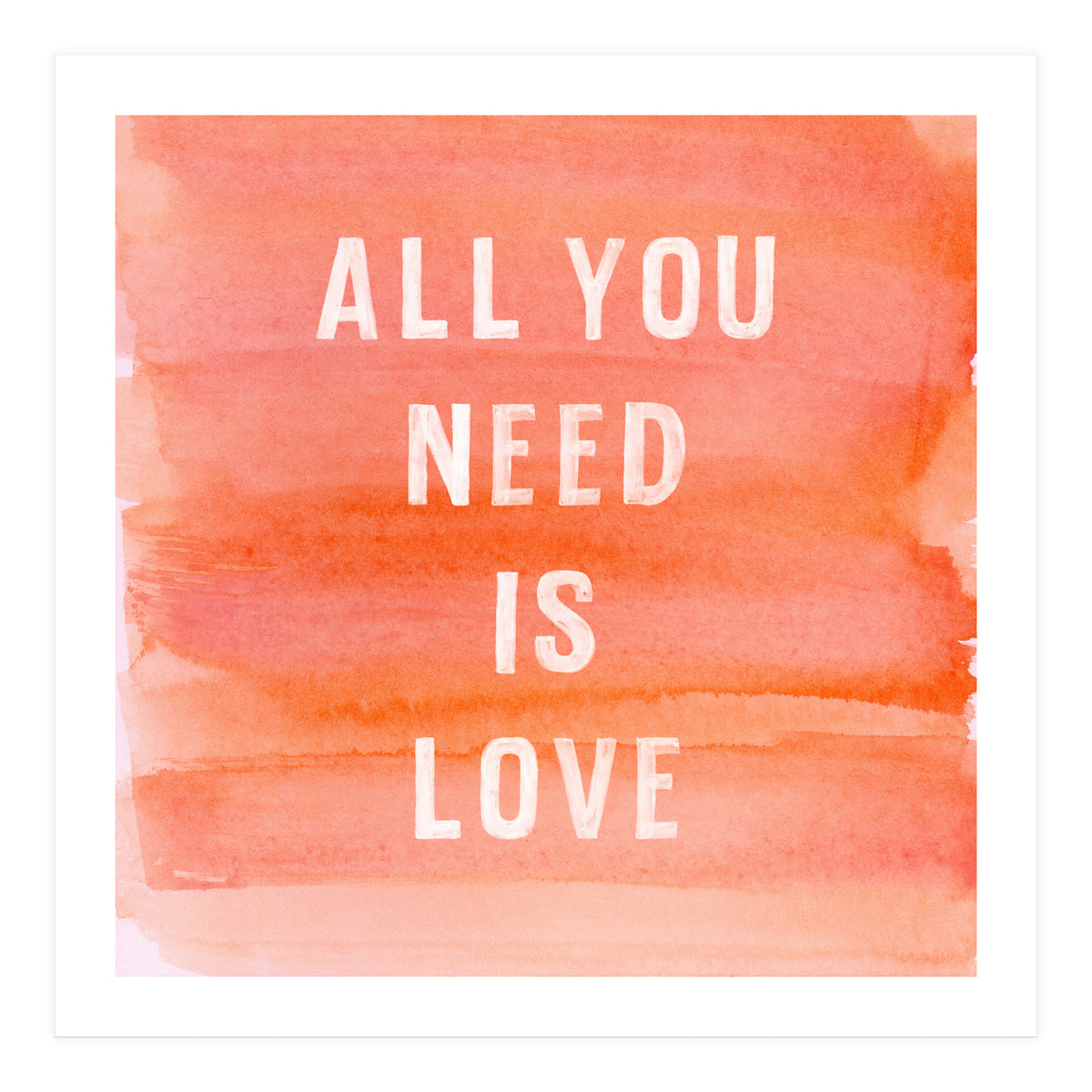 All You Need (Print Only)