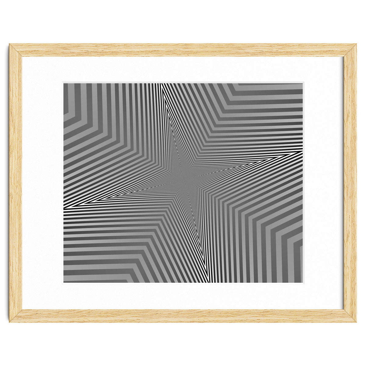 Abstract Triangle Pattern Geometric