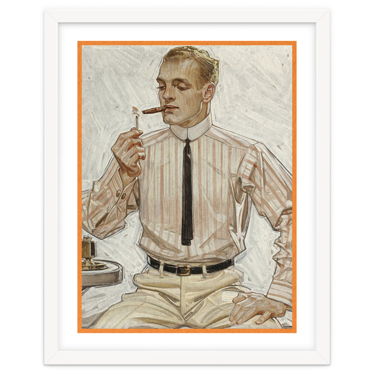 Collier's (ft. Smoking a Cigarette) Advertisement