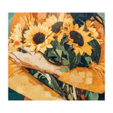 Holding Sunflowers (Print Only) thumbnail