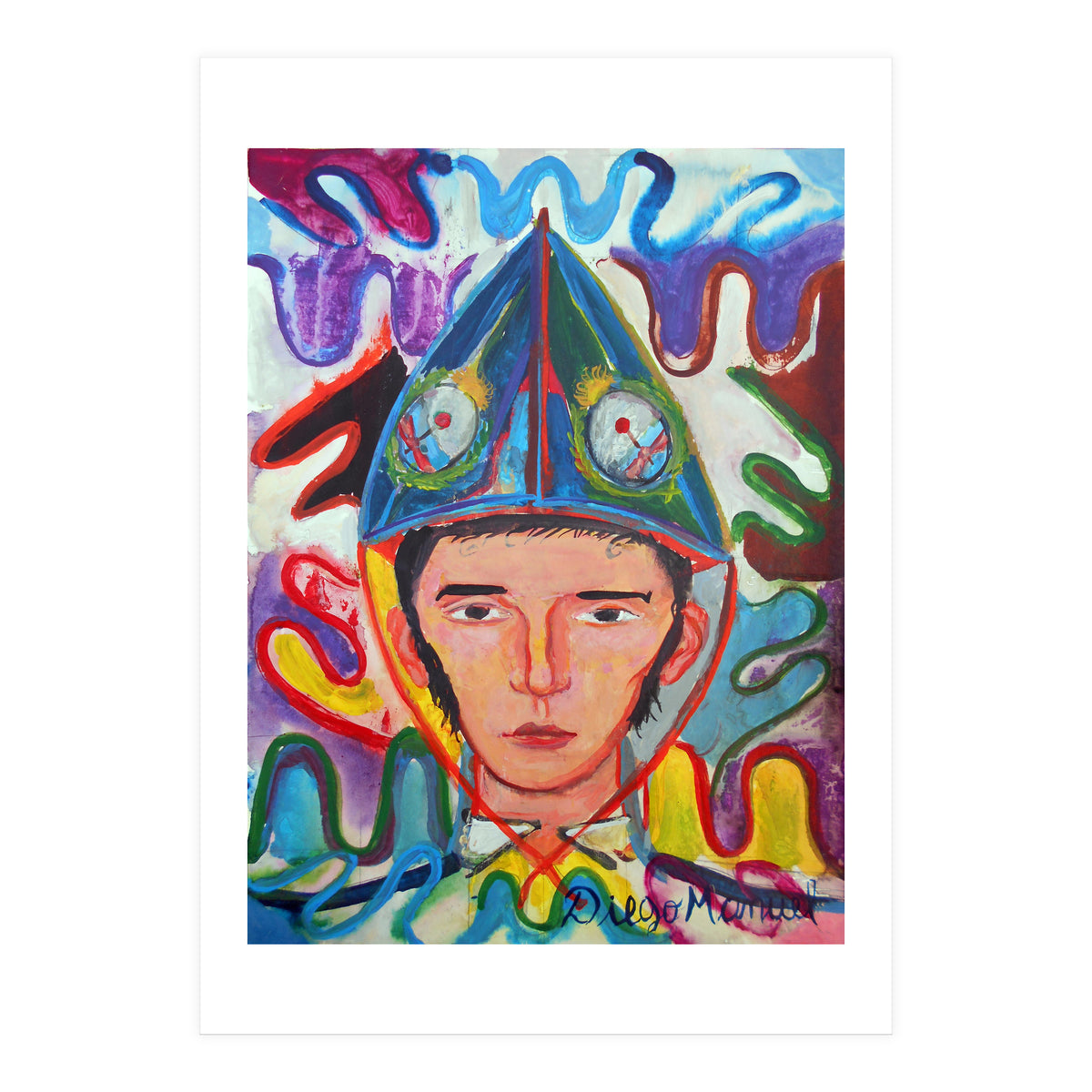 San Martin Con Sombrero Bicorneo (Print Only)