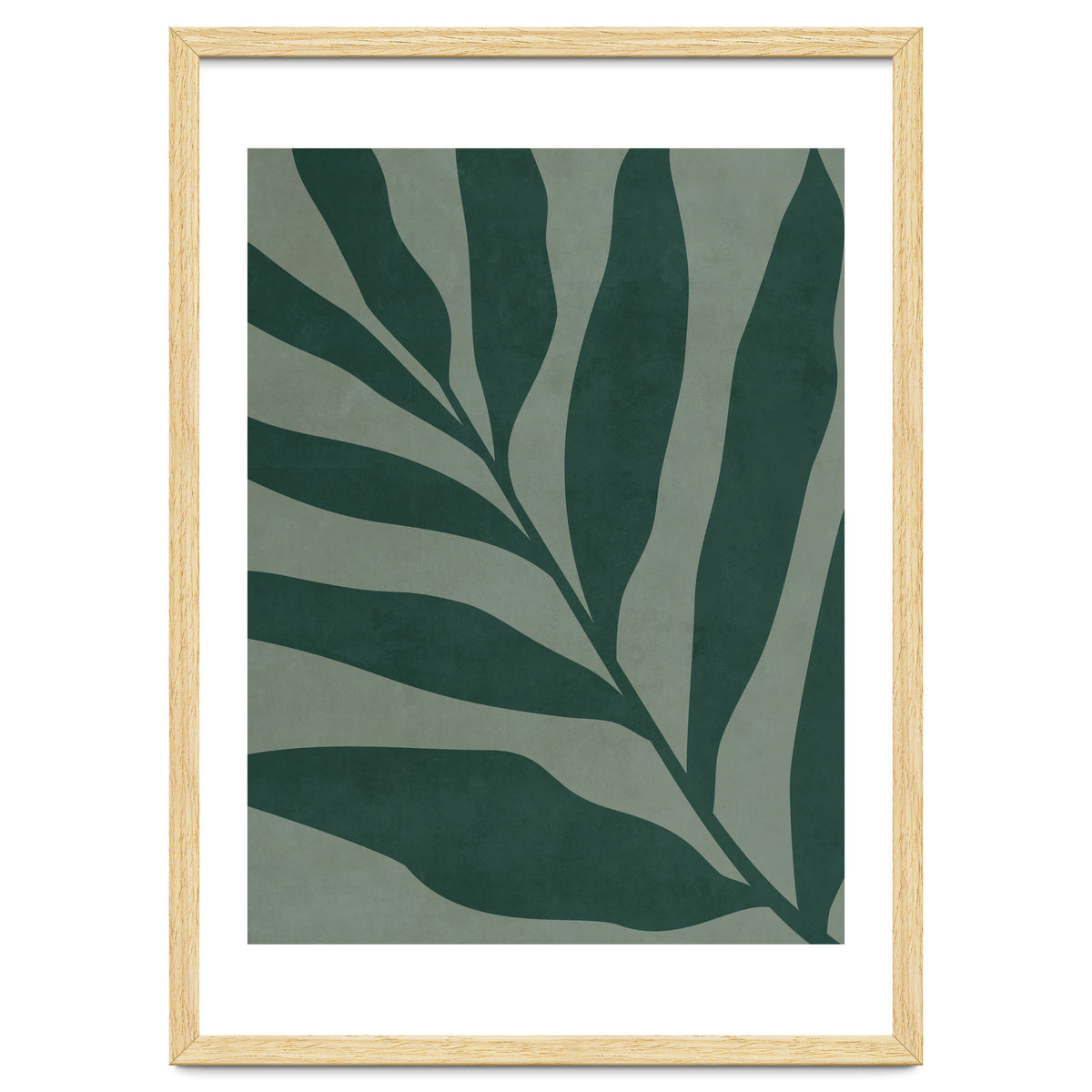 MINIMALIST ART - LEAF 01G