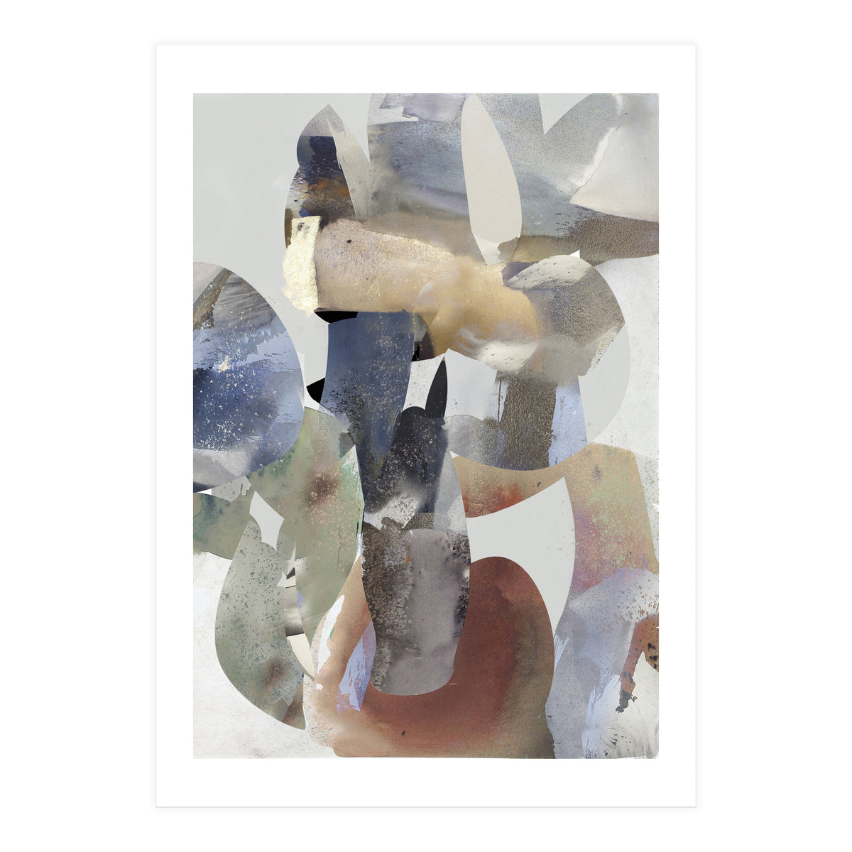 Abstract Aquarell 4 (Print Only)