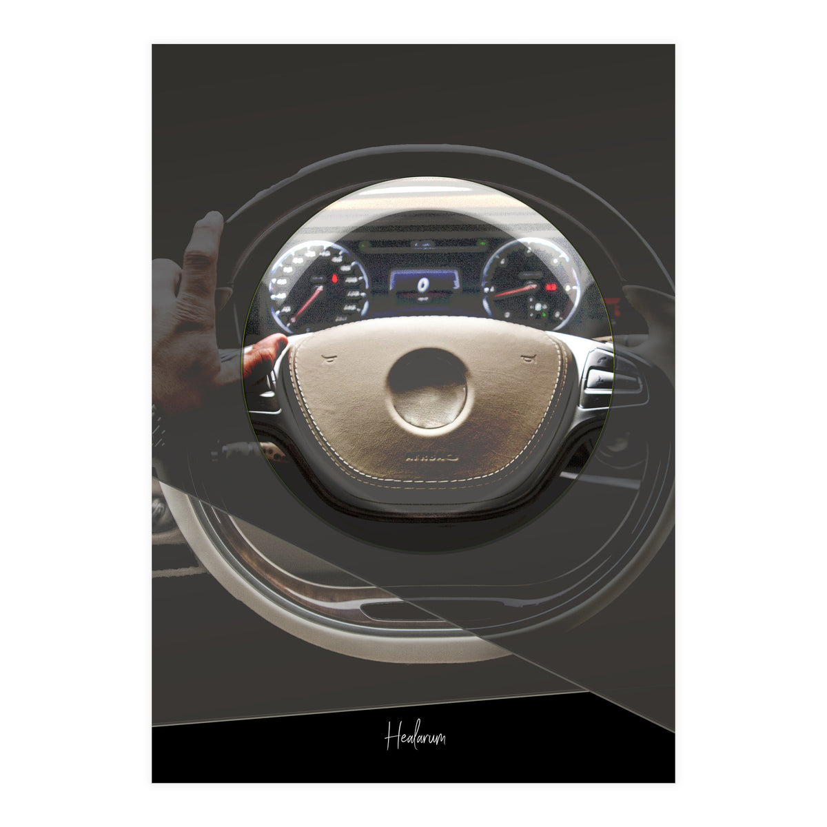 Emoji & Cars beige (Print Only)