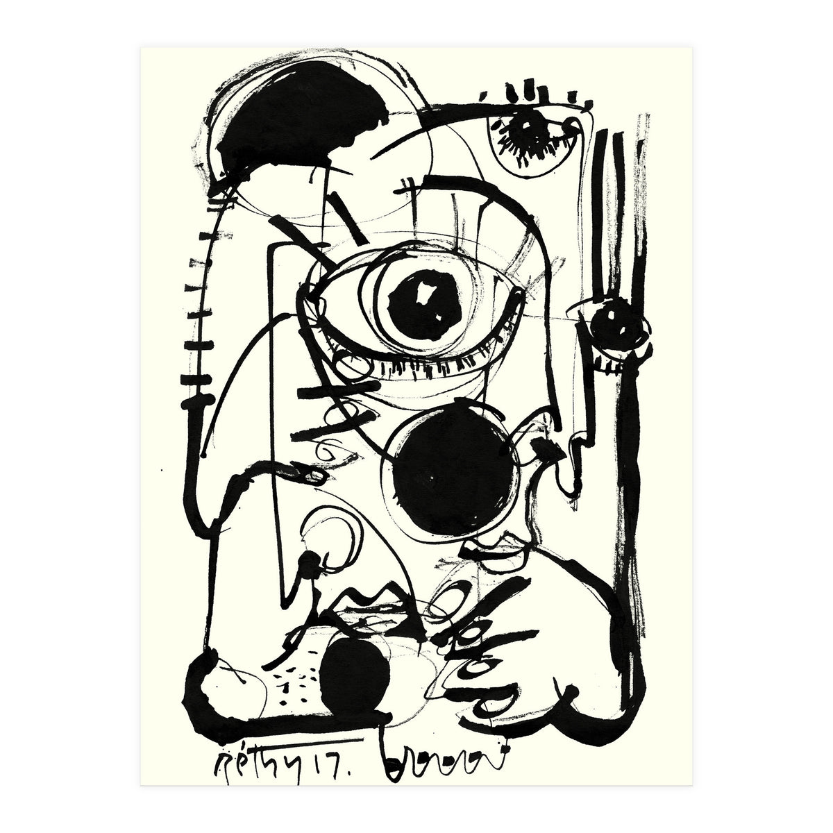 Staring Into Infinity (Print Only)