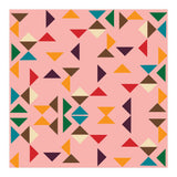 Kilim Pink Triangle Pattern (Print Only) thumbnail