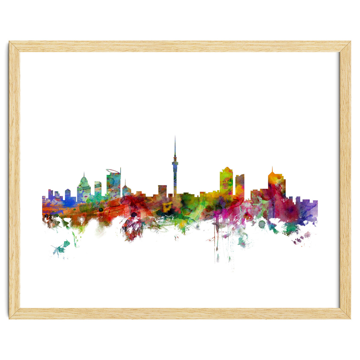 Auckland New Zealand Skyline