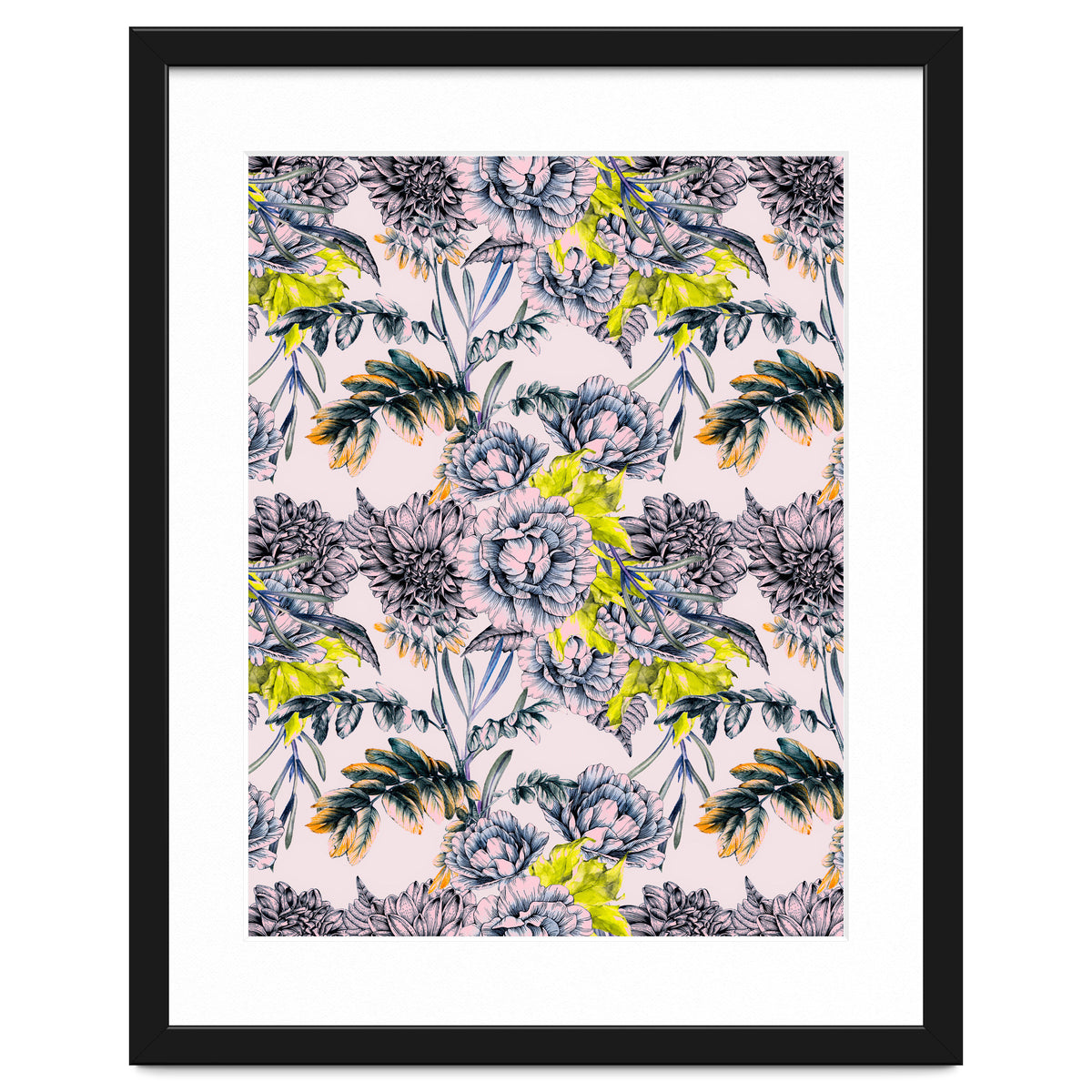 Flowering blooming in pink