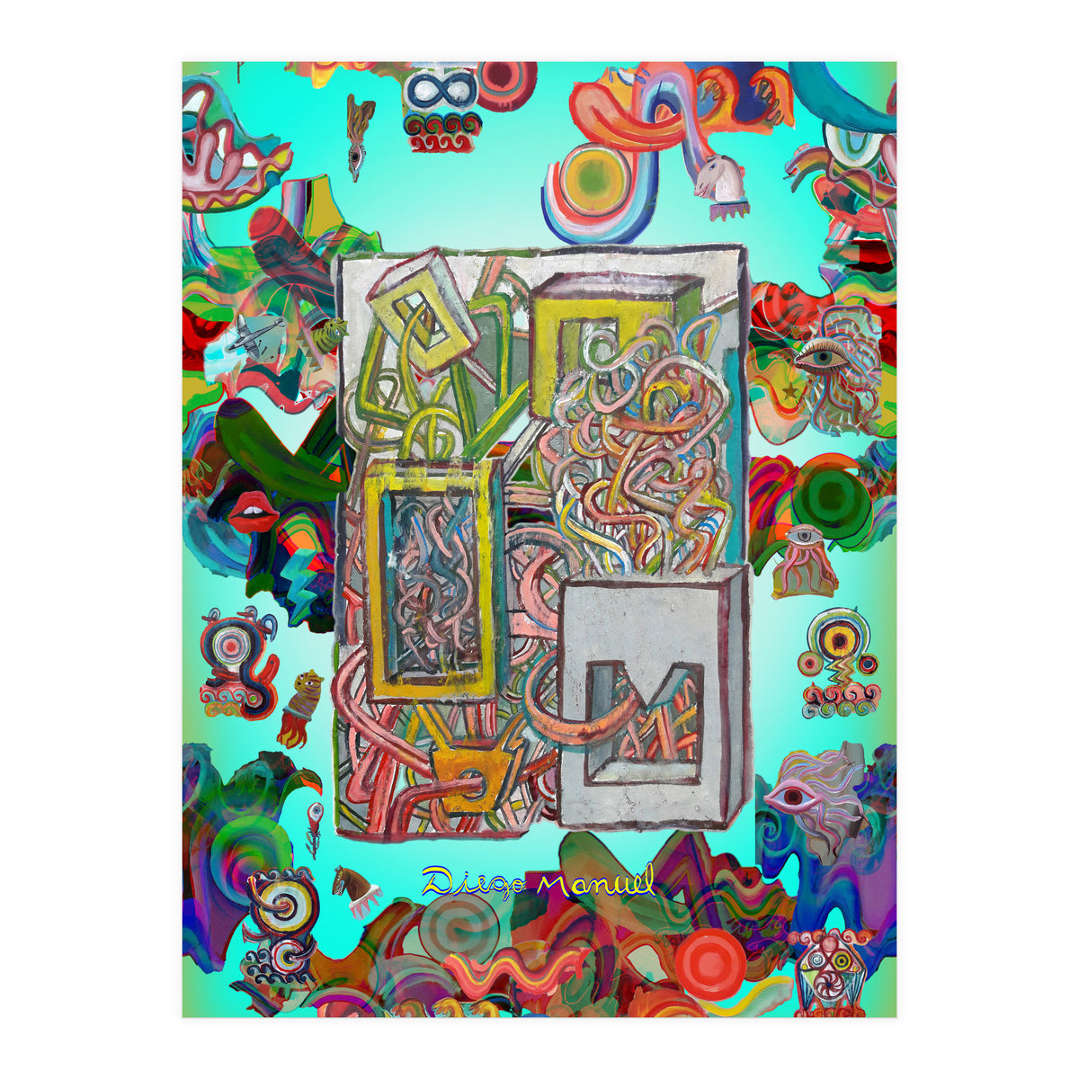 Graffitis 2021 Tapiz 10 (Print Only)