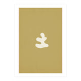 Olive green cut-out shapes (Print Only) thumbnail